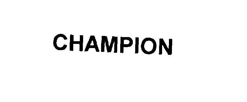  CHAMPION