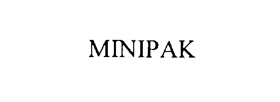 Trademark Logo MINIPAK