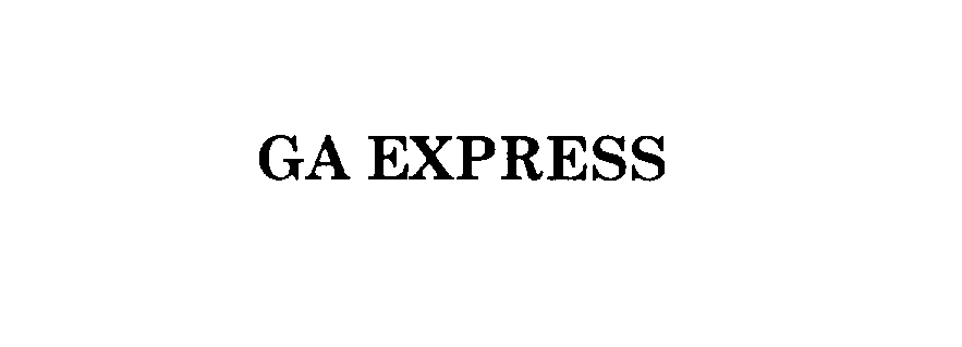  GA EXPRESS