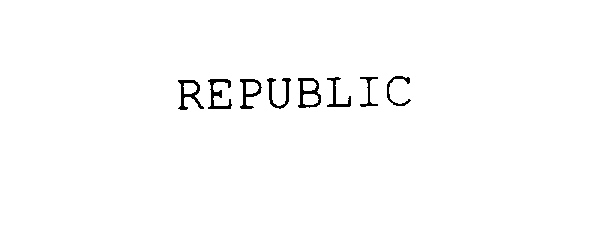  REPUBLIC