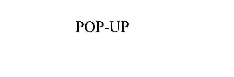 Trademark Logo POP-UP