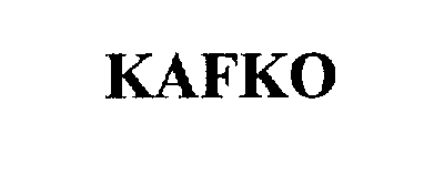 Trademark Logo KAFKO