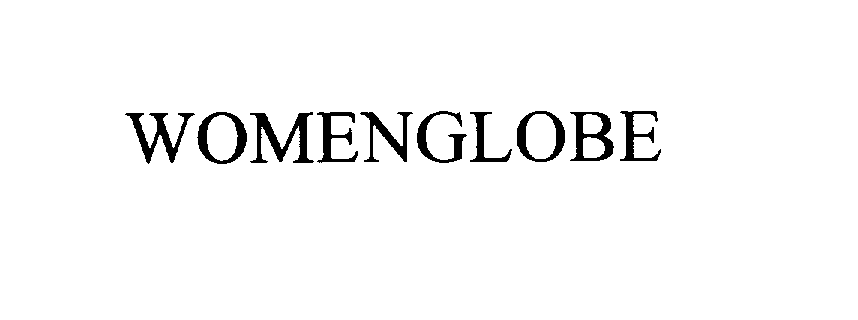 Trademark Logo WOMENGLOBE