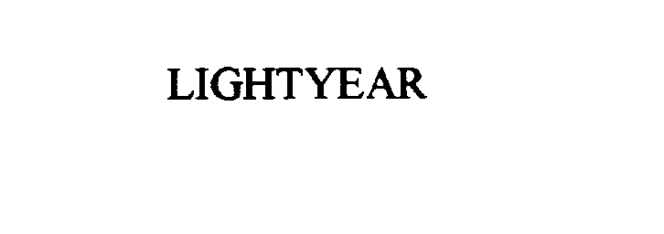 Trademark Logo LIGHTYEAR