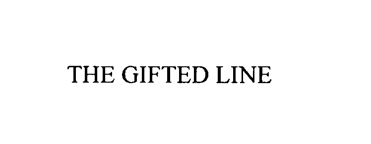 Trademark Logo THE GIFTED LINE