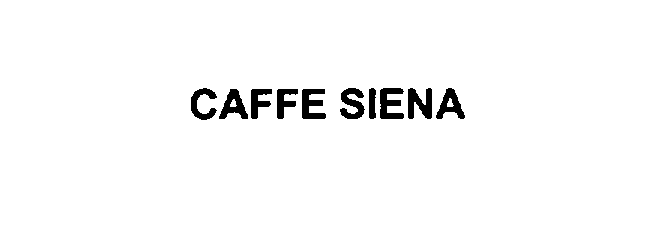 CAFFE SIENA