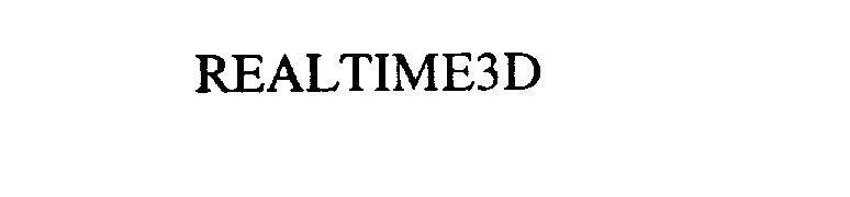 Trademark Logo REALTIME3D