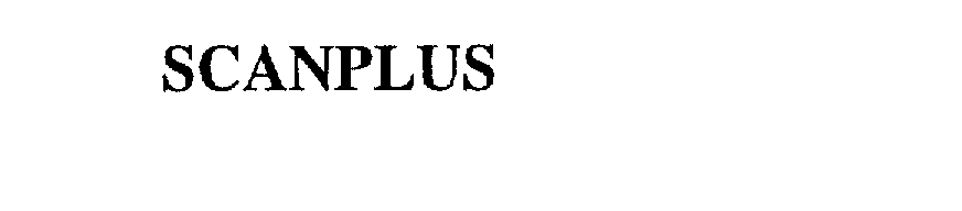 Trademark Logo SCANPLUS