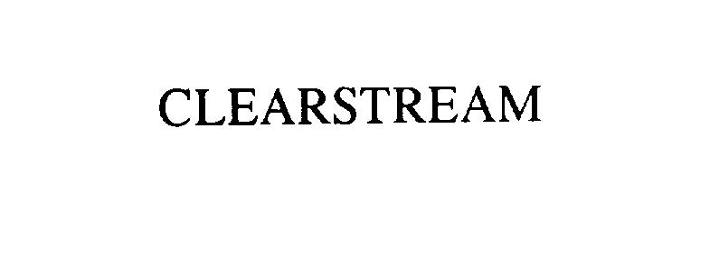 Trademark Logo CLEARSTREAM