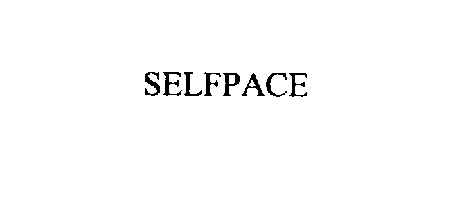 Trademark Logo SELFPACE