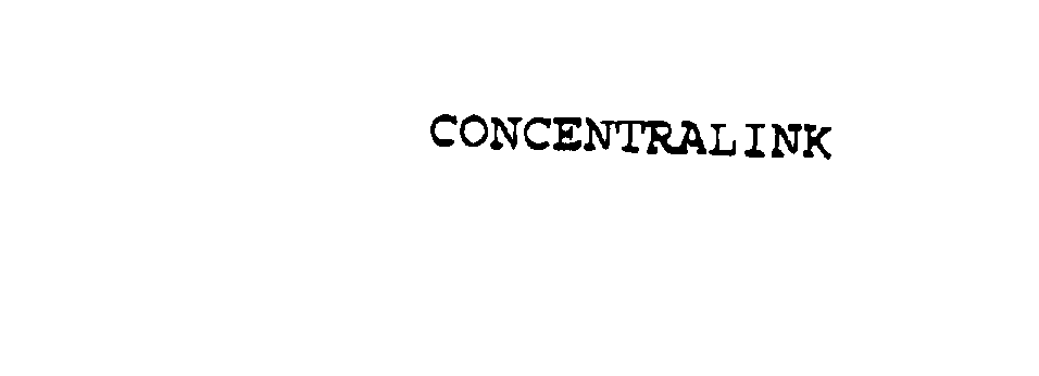 Trademark Logo CONCENTRALINK