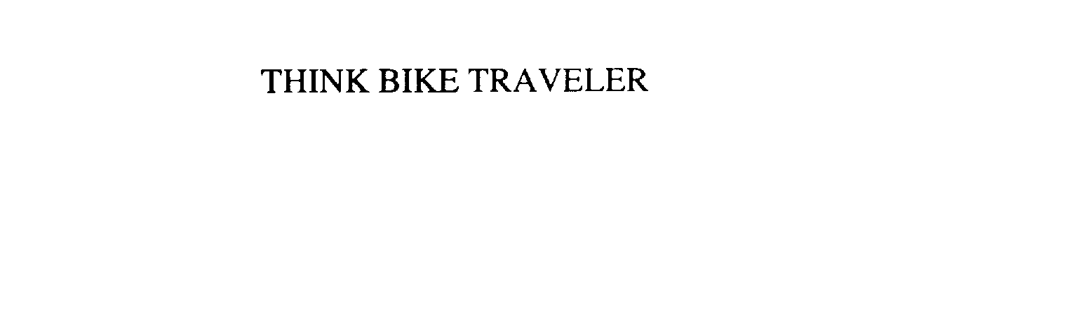 Trademark Logo THINK BIKE TRAVELER