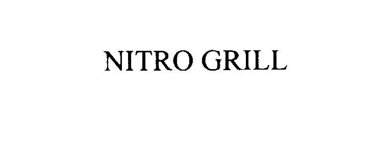  NITRO GRILL