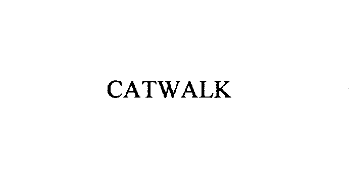 Trademark Logo CATWALK
