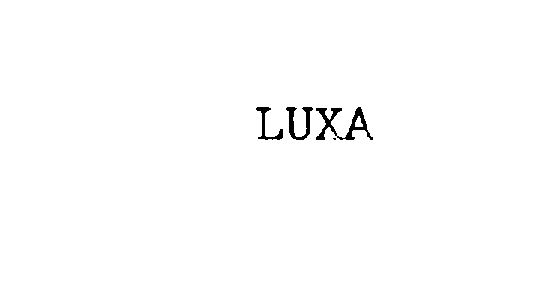 Trademark Logo LUXA