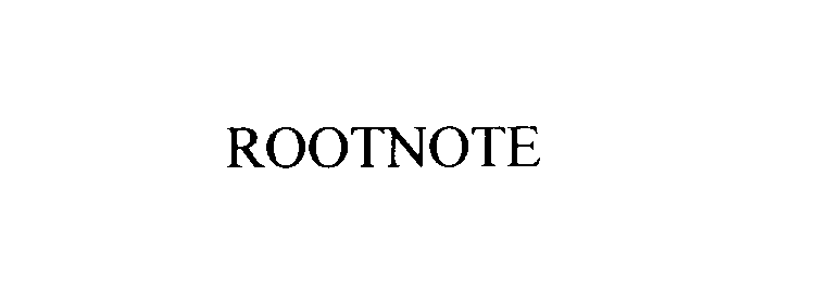  ROOTNOTE