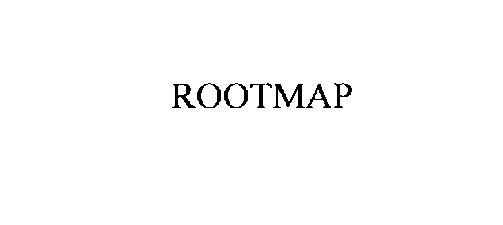 Trademark Logo ROOTMAP