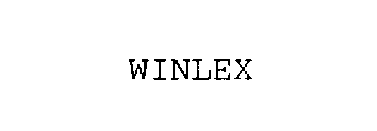  WINLEX