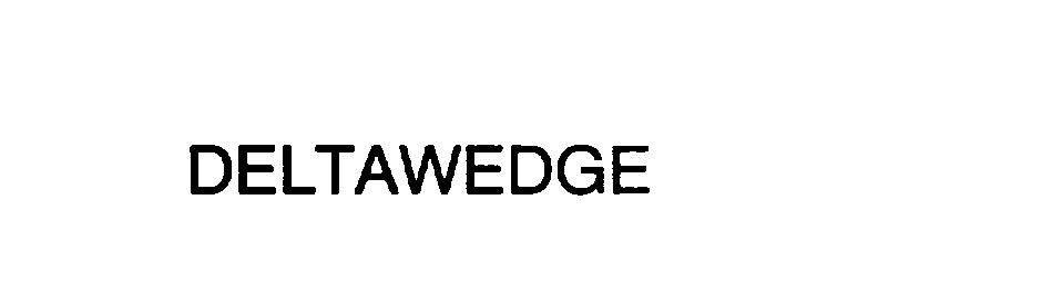 Trademark Logo DELTAWEDGE
