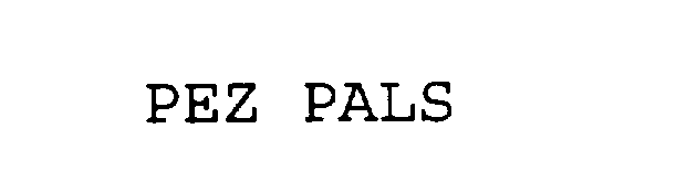 Trademark Logo PEZ PALS