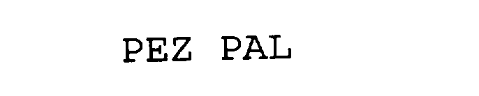 Trademark Logo PEZ PAL