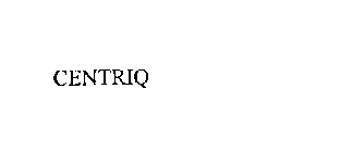 Trademark Logo CENTRIQ