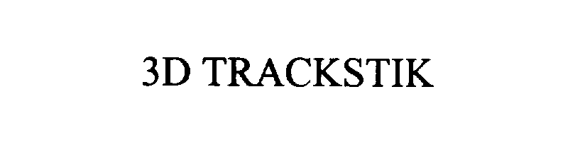Trademark Logo 3D TRACKSTIK