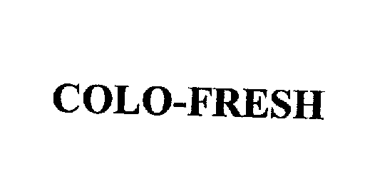  COLO-FRESH