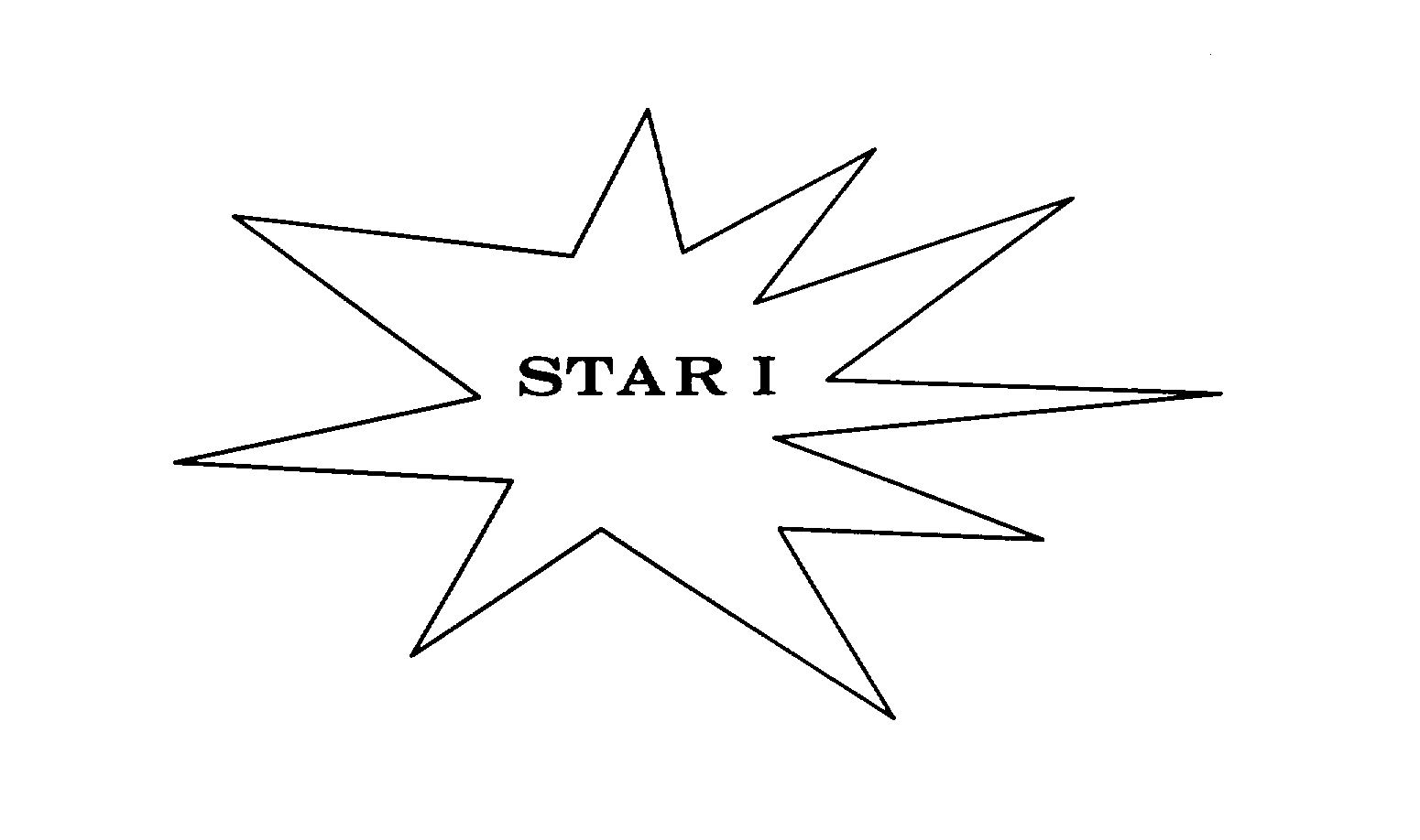 Trademark Logo STAR 1