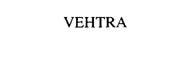 Trademark Logo VEHTRA