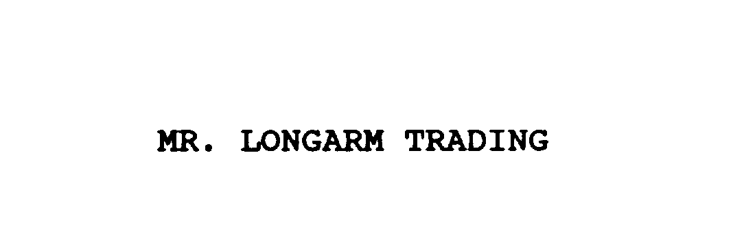 Trademark Logo MR. LONGARM TRADING