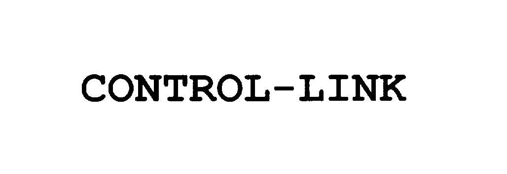 Trademark Logo CONTROL-LINK