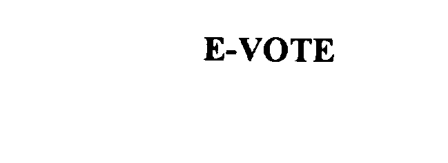 E-VOTE