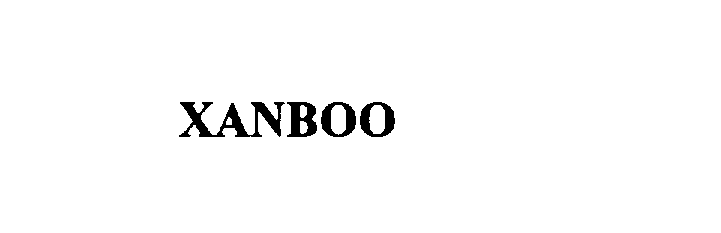 Trademark Logo XANBOO