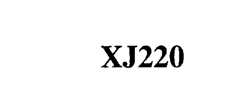 Trademark Logo XJ220