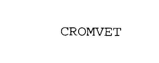 Trademark Logo CROMVET