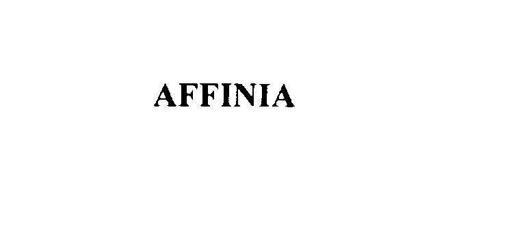 Trademark Logo AFFINIA
