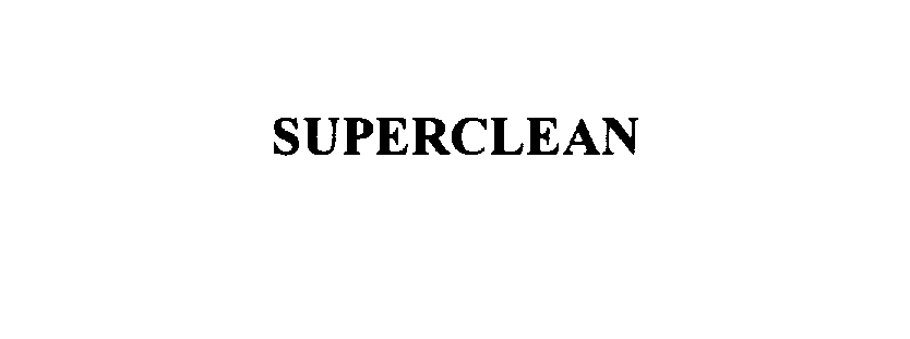 SUPERCLEAN