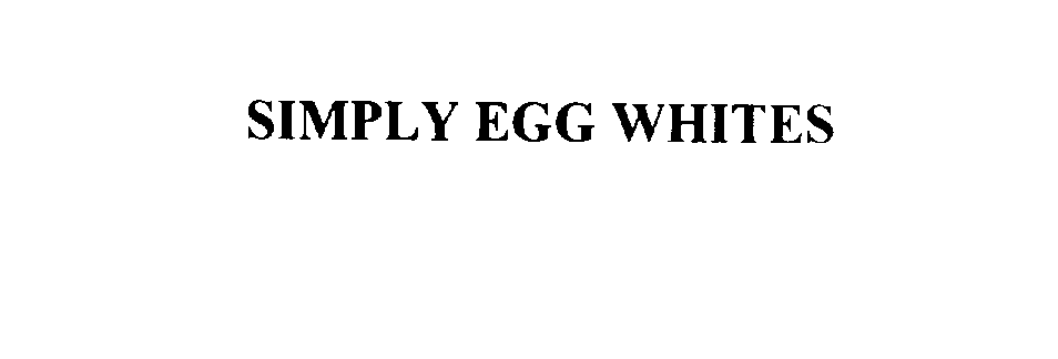  SIMPLY EGG WHITES