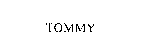 Trademark Logo TOMMY