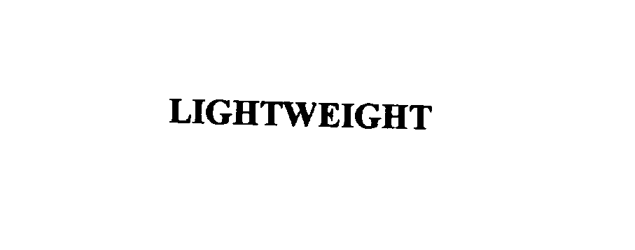 Trademark Logo LIGHTWEIGHT