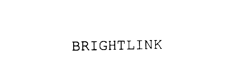 Trademark Logo BRIGHTLINK