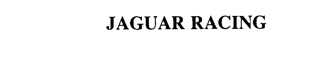  JAGUAR RACING