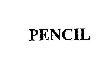 Trademark Logo PENCIL