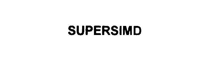  SUPERSIMD