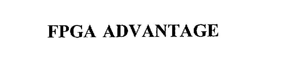 Trademark Logo FPGA ADVANTAGE