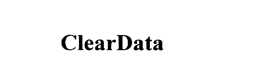 Trademark Logo CLEARDATA