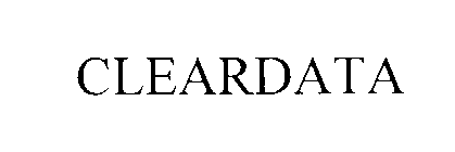 Trademark Logo CLEARDATA
