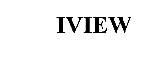 Trademark Logo IVIEW