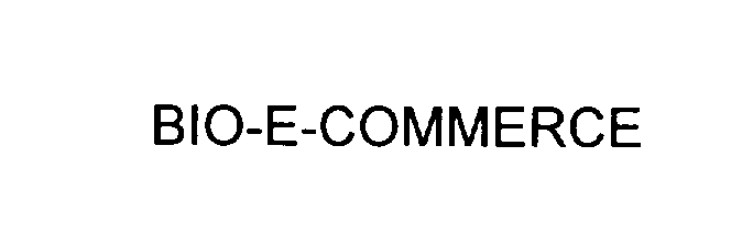 Trademark Logo BIO-E-COMMERCE